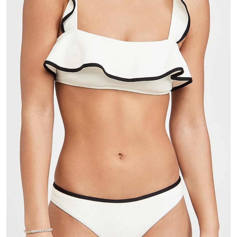 Eberjey Annia Pique bikini set | size small